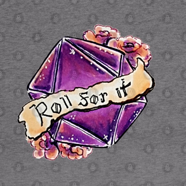 Roll For It! D20 by SpiceandRose